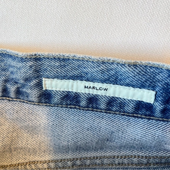 Citizens of Humanity Marlow shorts 25 High rise waist Button fly Organic cotton - Picture 7 of 8